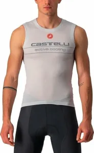Castelli Active Cooling Sleeveless Débardeur Silver Gray L