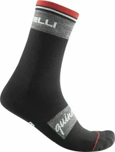 Castelli Quindici Soft Merino Sock Black 2XL Chaussettes de cyclisme