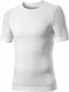 Castelli Core Seamless Base Layer Short Sleeve Sous-vêtements fonctionnels White 2XL