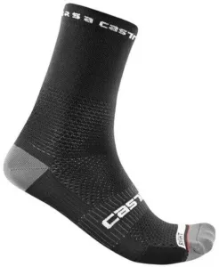 Castelli Rosso Corsa Pro 15 Sock Black L/XL Chaussettes de cyclisme