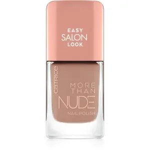 Catrice More Than Nude vernis à ongles traitant teinte 18 · Toffee To Go 10,5 ml