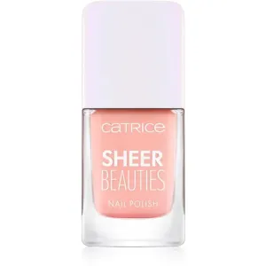 Catrice Sheer Beauties vernis à ongles teinte 050 - Peach For The Stars 10,5 ml