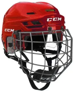 CCM Casque de hockey Tacks 310 Combo SR Rouge S