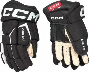 CCM Tacks AS 580 JR 10 Black/White Gants de hockey