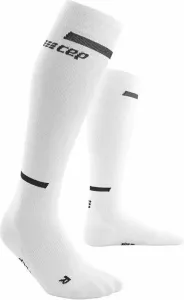 CEP WP200R Compression Tall Socks 4.0 White III Chaussettes de course