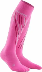 CEP WP206 Thermo Socks Women Pink/Flash Pink II Chaussettes de ski