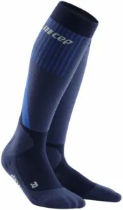 CEP WP20DU Winter Compression Tall Socks Navy II Chaussettes de course