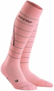 CEP WP401Z Compression Tall Socks Reflective Light Pink IV Chaussettes de course