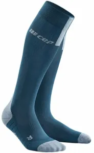 CEP WP40BX Compression Tall Socks 3.0 Blue-Grey II Chaussettes de course