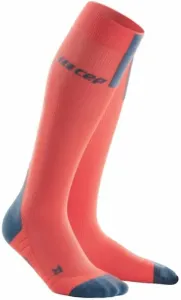 CEP WP40BX Compression Tall Socks 3.0 Coral-Grey II Chaussettes de course