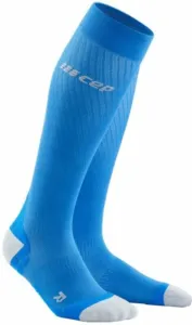CEP WP50KY Compression Tall Socks Ultralight Blue-Light Grey IV