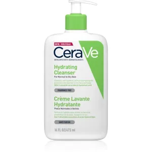 CeraVe Hydrating Cleanser émulsion nettoyante pour un effet naturel 473 ml