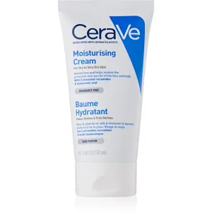 CeraVe Moisturizers crème hydratante visage et corps pour peaux sèches à très sèches 50 ml