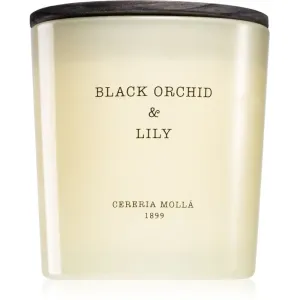 Cereria Mollá Boutique Black Orchid & Lily bougie parfumée 600 ml