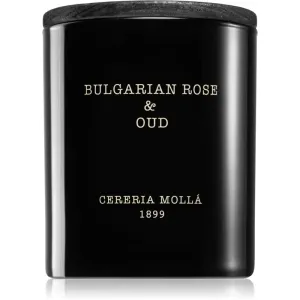 Cereria Mollá Boutique Bulgarian Rose & Oud bougie parfumée 230 g