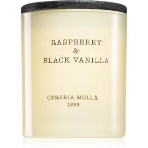 Cereria Mollá Boutique Raspberry & Black Vanilla bougie parfumée 230 g