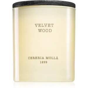 Cereria Mollá Boutique Velvet Wood bougie parfumée 230 g