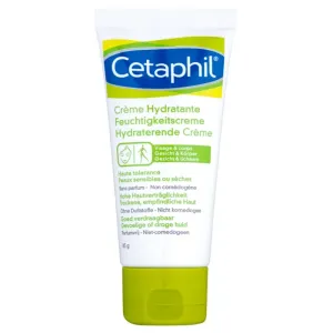 Cetaphil Moisturizers crème hydratante visage et corps pour peaux sèches à sensibles 85 ml