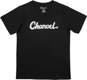Charvel T-shirt Toothpaste Logo Black L #45247
