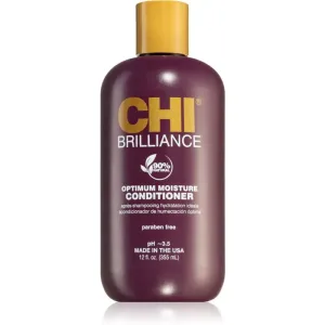 CHI Brilliance Optimum Moisture Conditioner après-shampoing hydratant pour cheveux secs et abîmés 355 ml