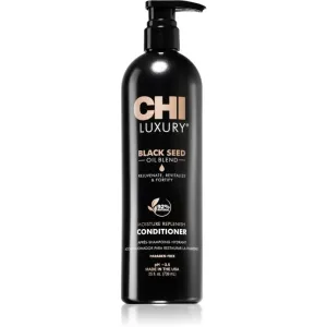 CHI Luxury Black Seed Oil Moisture Replenish Conditioner après-shampoing hydratant pour des cheveux faciles à démêler 739 ml