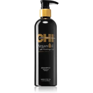 CHI Argan Oil Shampoo shampoing nourrissant pour cheveux secs et abîmés 340 ml #111876