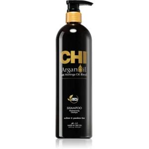 CHI Argan Oil Shampoo shampoing nourrissant pour cheveux secs et abîmés 739 ml