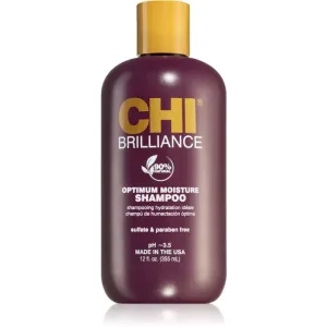 CHI Brilliance Optimum Moisture Shampoo shampoing hydratant pour des cheveux brillants et doux 355 ml