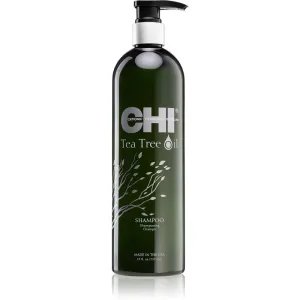 CHI Tea Tree Oil Shampoo shampoing pour cheveux et cuir chevelu gras 739 ml
