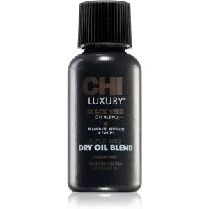 CHI Luxury Black Seed Oil Dry Oil Blend huile sèche nourrissante pour cheveux 15 ml