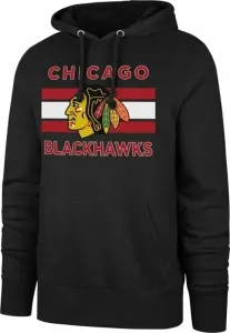 Chicago Blackhawks NHL Burnside Pullover Hoodie Jet Black L Chandail à capuchon de hockey