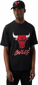 Chicago Bulls NBA Script Mesh T-shirt Black/Red L T-shirt