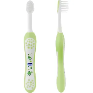 Chicco My First Milk Teeth Green brosse à dents pour enfant 6 m+ 1 pcs