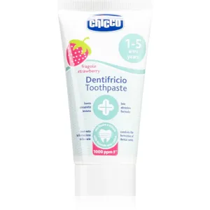 Chicco Toothpaste 1-5 years dentifrice pour enfants Strawberry 50 ml