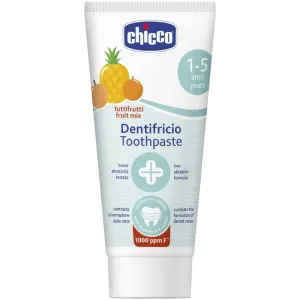 Chicco Toothpaste Fruit Mix dentifrice pour enfants au fluorure 1-5 y 50 ml