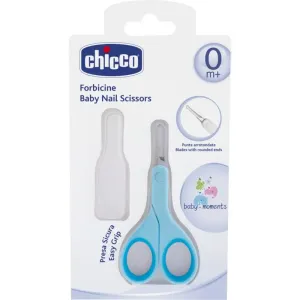 Chicco Baby Moments ciseaux à bouts ronds pour enfants 0m+ Blue 1 pcs