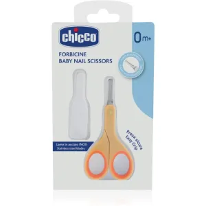 Chicco Baby Nail Scissors ciseaux à bouts ronds pour enfants 0 m+ 1 pcs