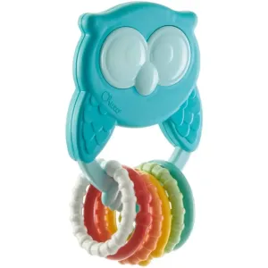 Chicco Eco+ Owly Rattle jouet de dentition avec hochet 3 m+ 1 pcs