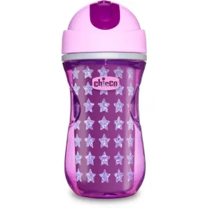 Chicco Sport Pink gourde isotherme avec paille 14m+ 266 ml