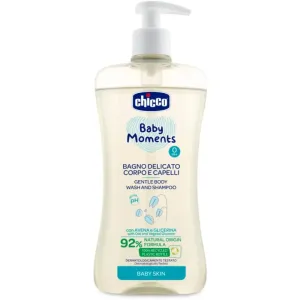 Chicco Baby Moments shampoing doux enfant pour cheveux et corps 500 ml