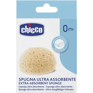 Chicco Extra-Absorbent Sponge éponge de bain pour enfant 0m+ 1 pcs
