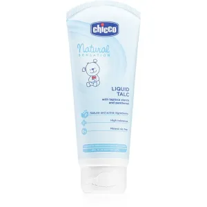 Chicco Natural Sensation Liquid Talc crème universelle en tube pour bébé 100 ml
