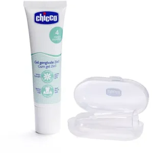 Chicco Oral Care Set Ensemble de soins dentaires pour bébés 4 m+ 1 pcs