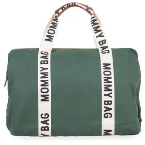 Childhome Mommy Bag Canvas Green sac à langer 55 x 30 x 40 cm 1 pcs