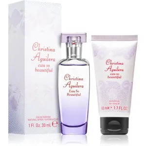 Christina Aguilera Eau So Beautiful coffret cadeau pour femme