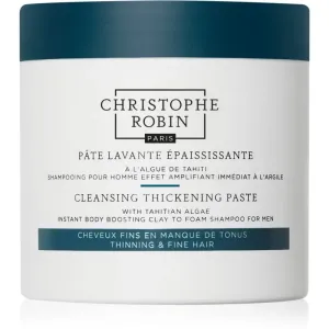 Christophe Robin Cleansing Thickening Paste with Tahitian Algae shampoing exfoliant pour cheveux fins ou clairsemés 250 ml