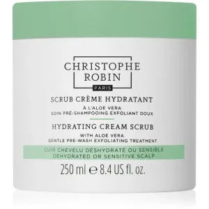 Christophe Robin Hydrating Cream Scrub exfoliant hydratant cheveux et cuir chevelu 250 ml