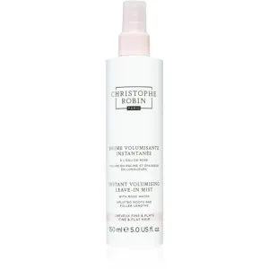 Christophe Robin Instant Volumizing Leave-In Mist with Rose Water spray volumisant pour cheveux fins 150 ml