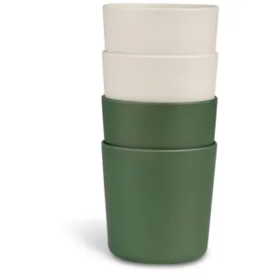 Citron Bio Based Cups Set tasse Green/Cream 4 pcs