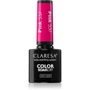 Claresa SoakOff UV/LED Color Balloon Journey vernis à ongles gel teinte Pink 537 5 g